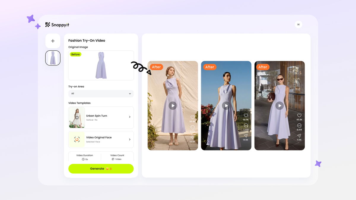 Fashion video export