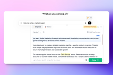 One-click prompt improvement thumbnail