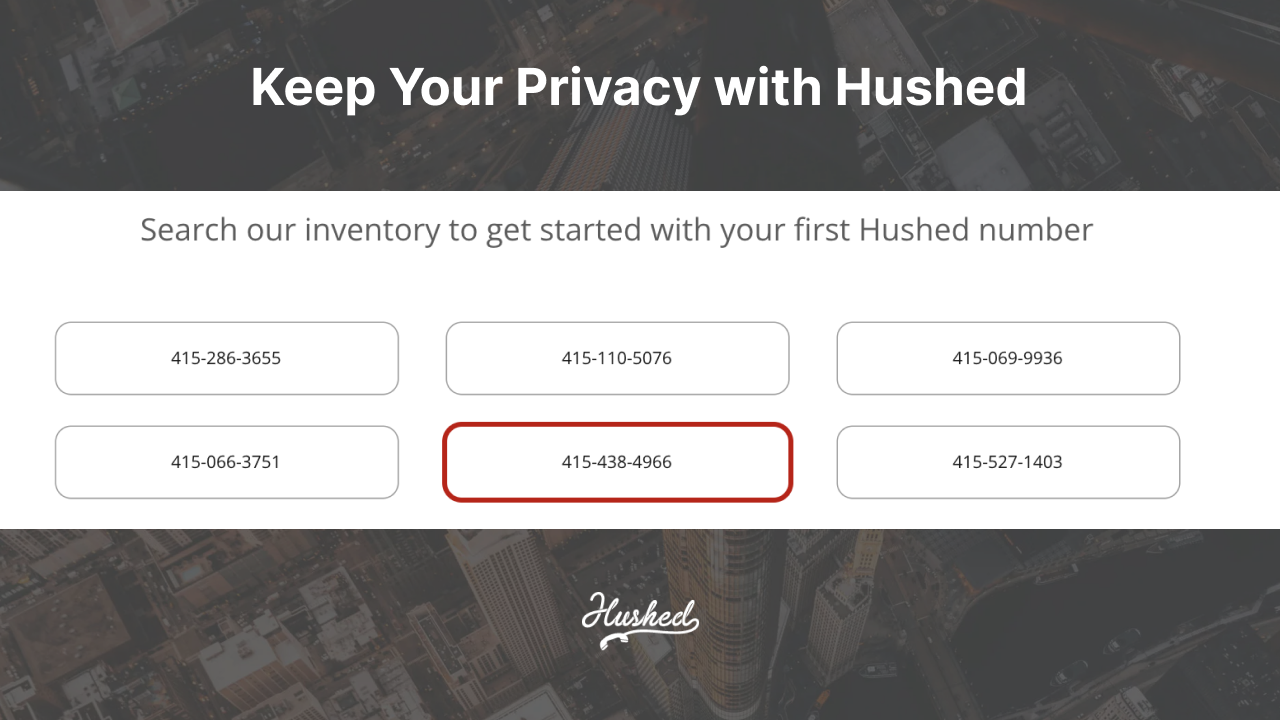 Hushed Lifetime Phone Number