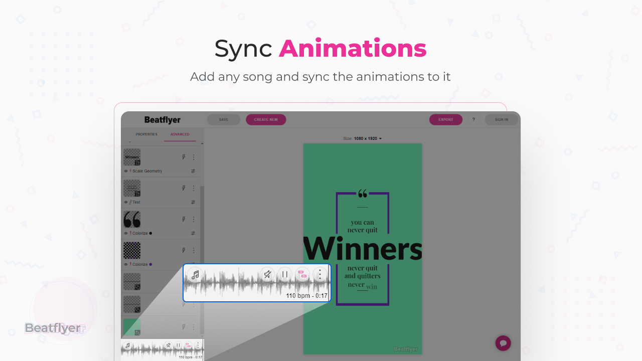 Beatflyer - Engaging Video Posts