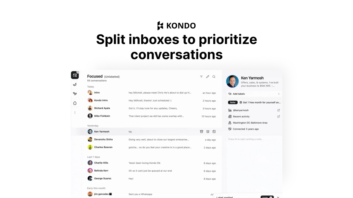 Split inboxes for your own sanity