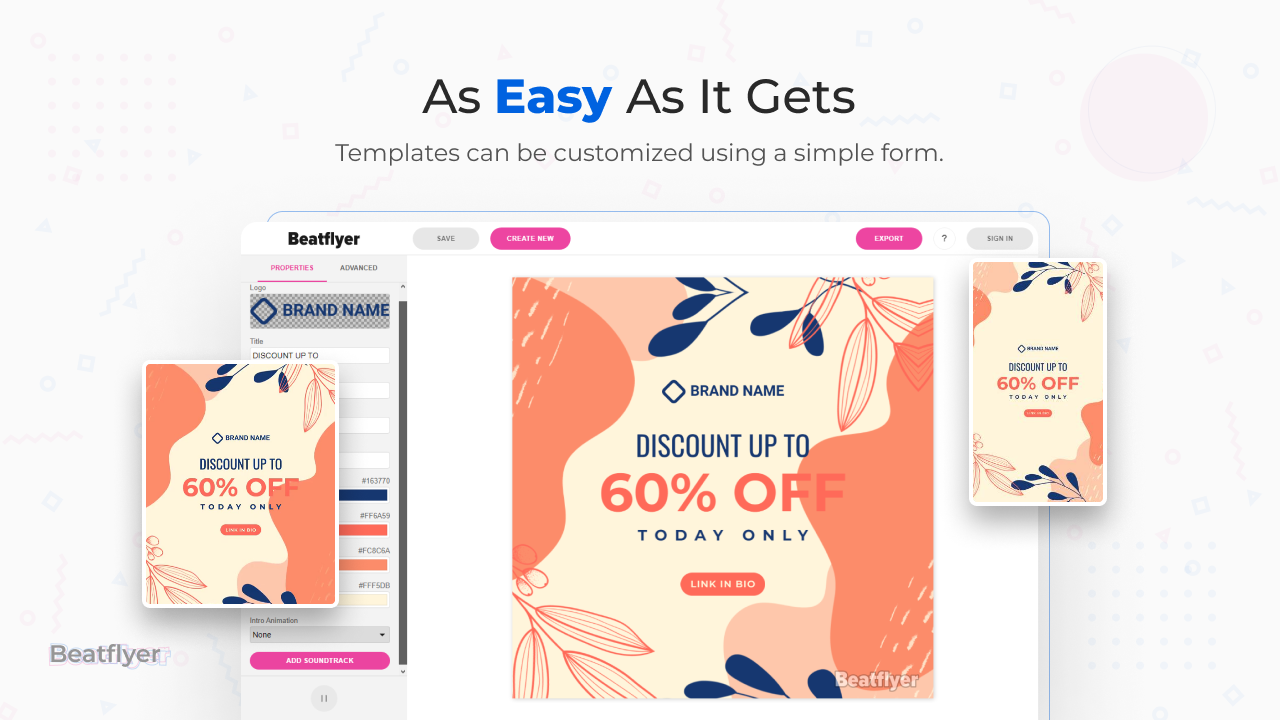 Beatflyer - Engaging Video Posts