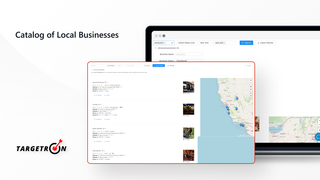B2B Leads Directory by Targetron