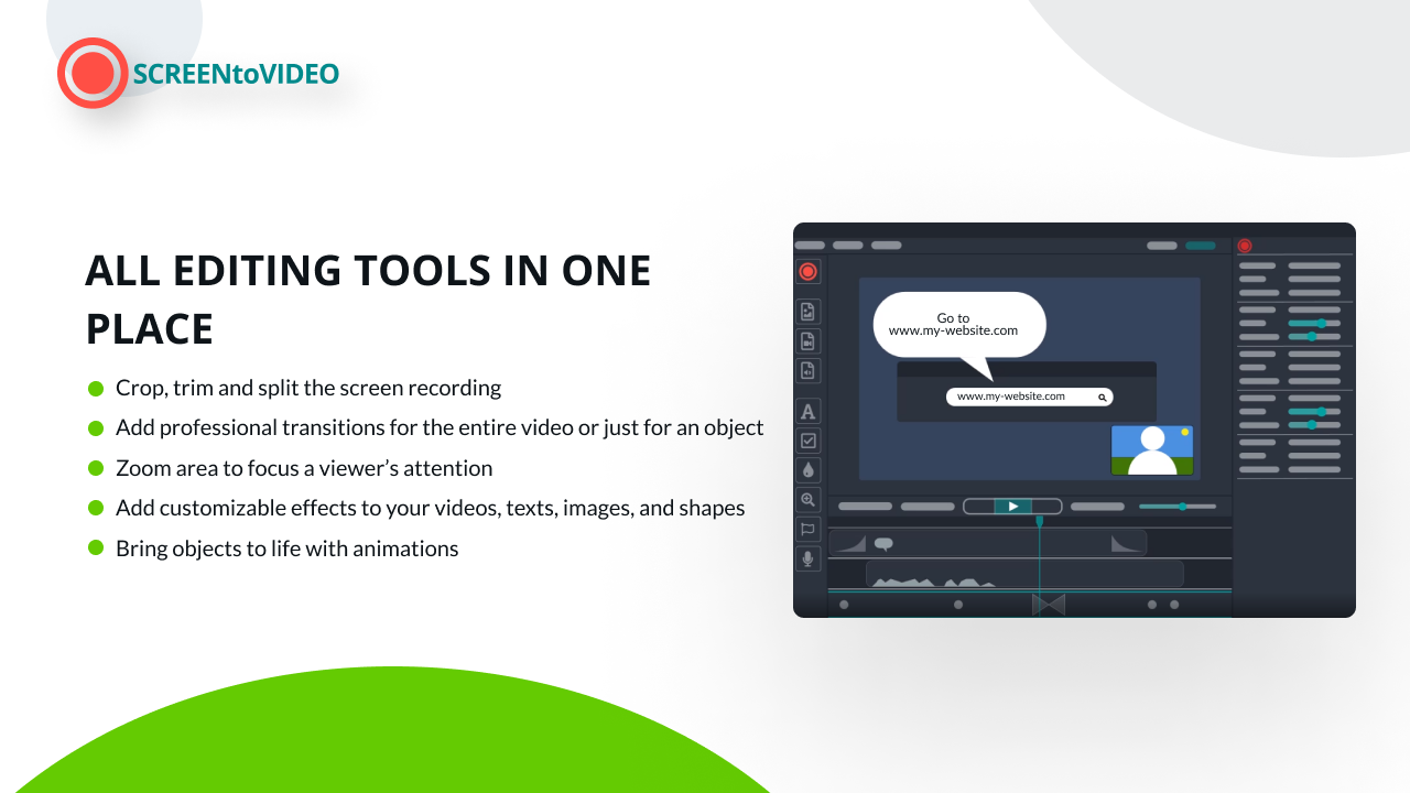 ScreenToVideo - Plus exclusive