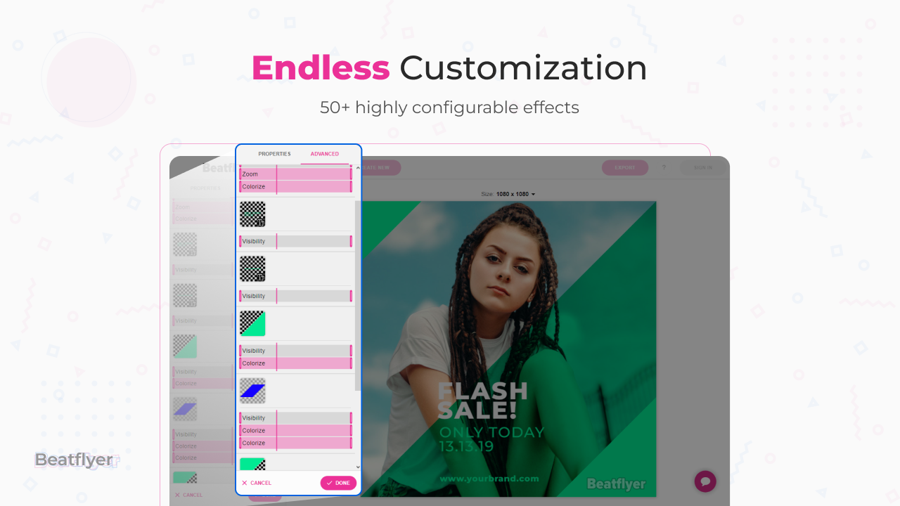 Beatflyer - Engaging Video Posts
