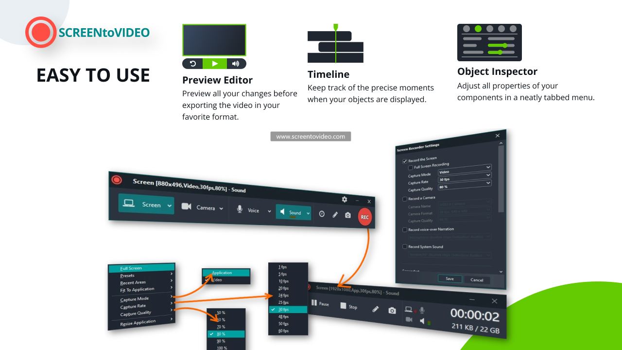 ScreenToVideo - Plus exclusive