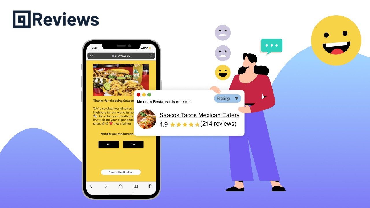 QReviews - Receive Reviews on Google & More via QR Code 📱