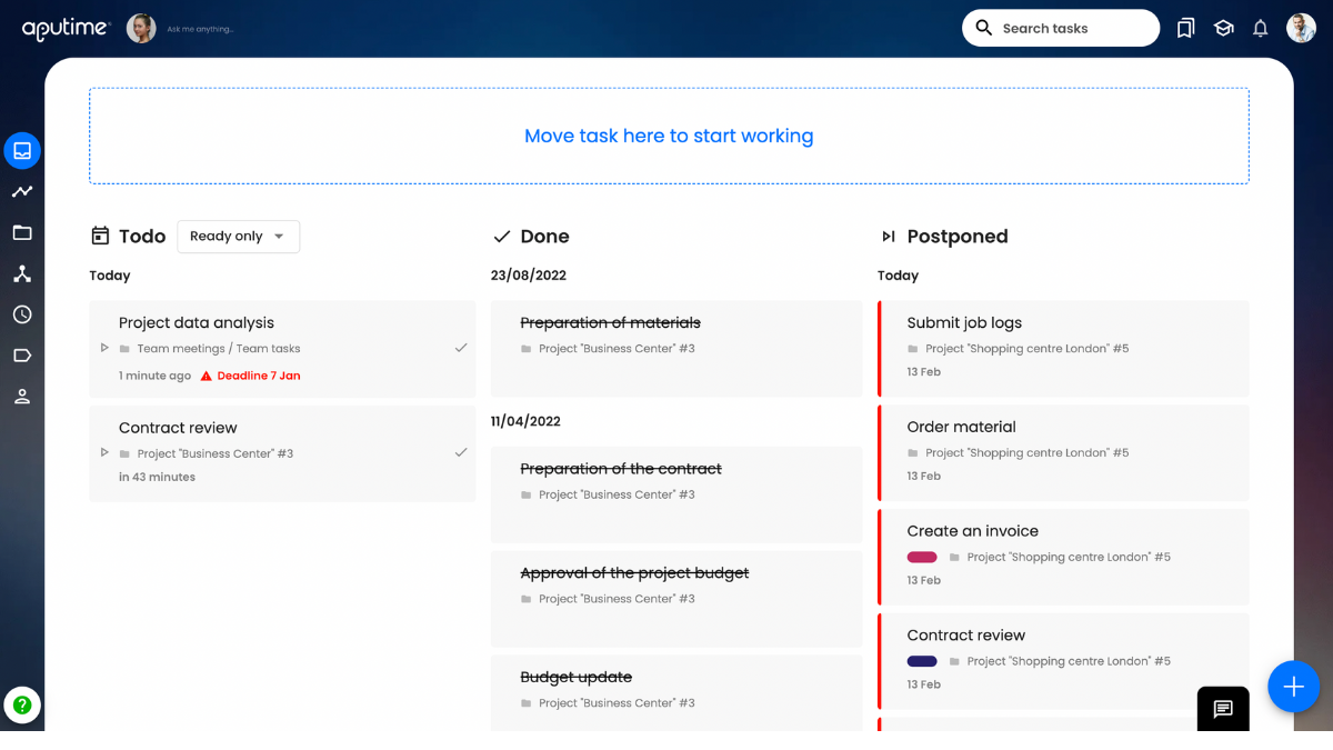 Kanban board