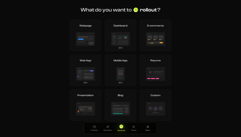 Rollout launch and optimize websites with ease appsumo