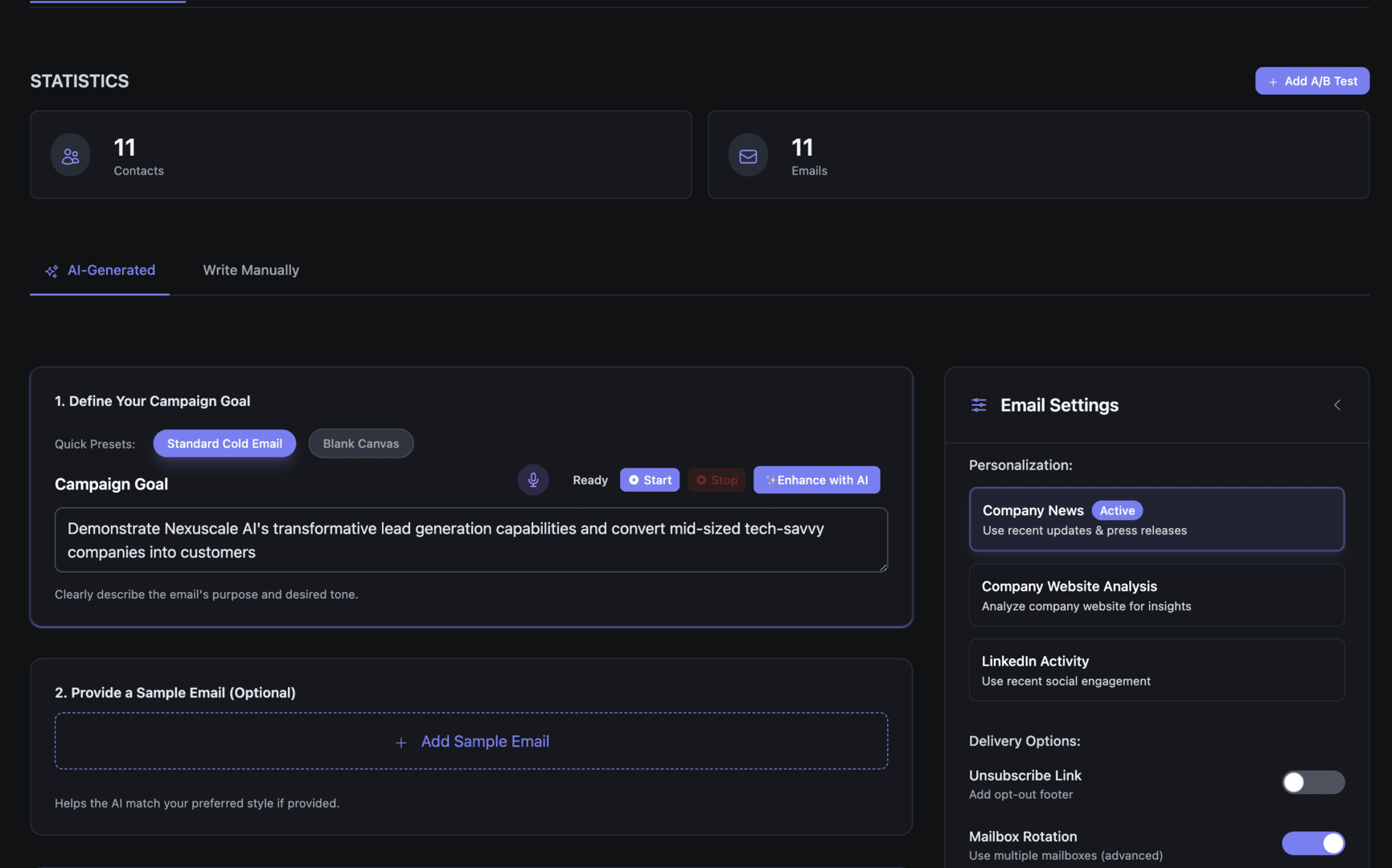 Enhanced personalization