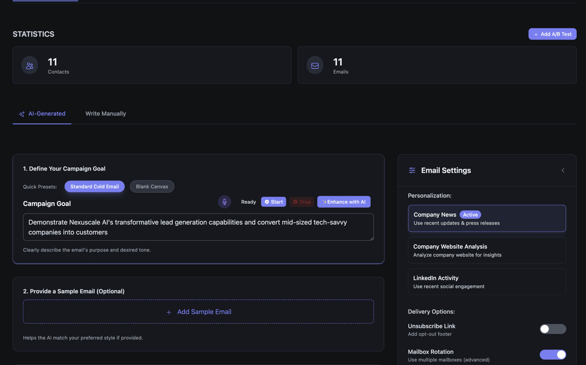 Enhanced personalization