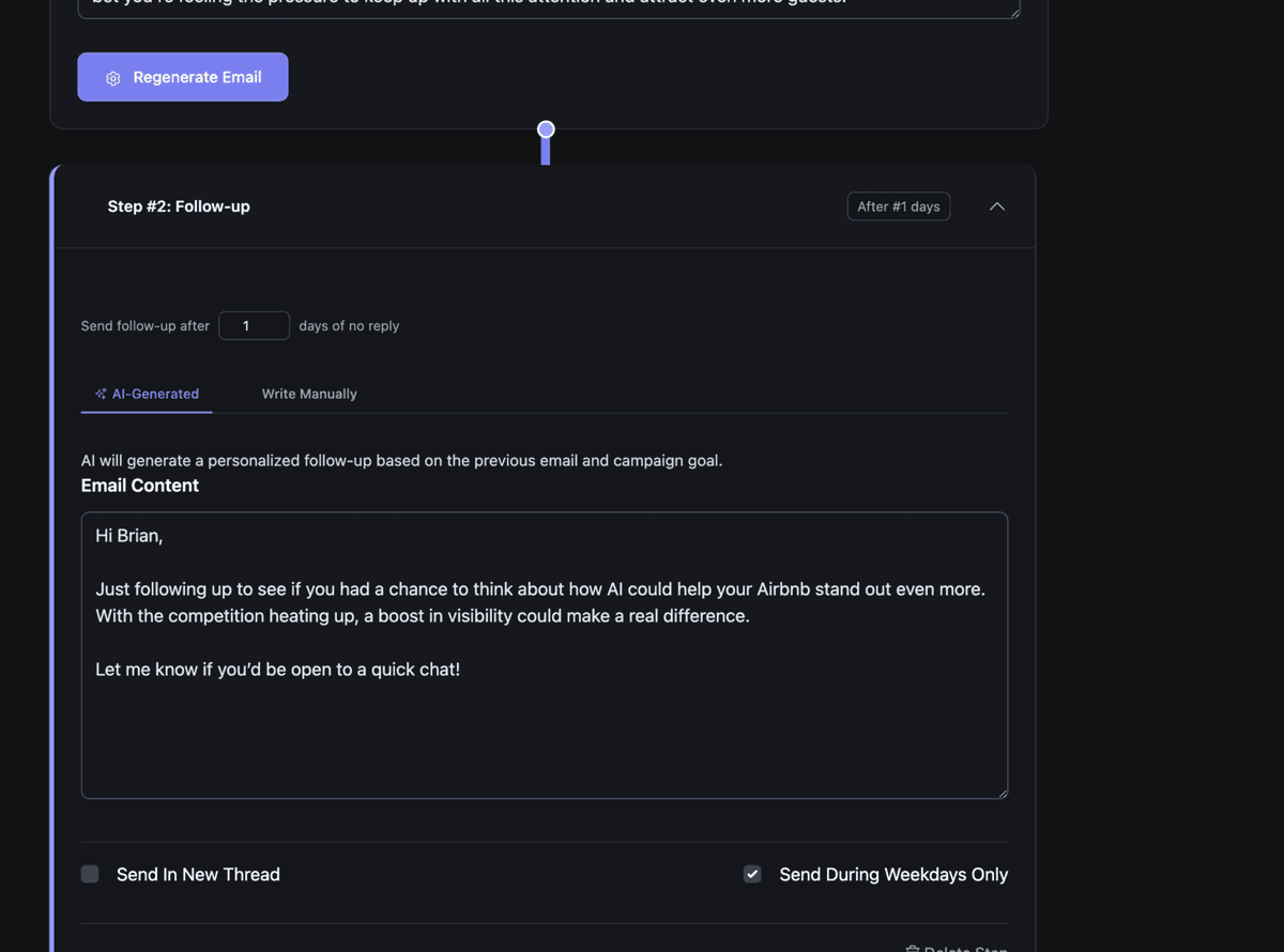 Personalize email outreach at scale