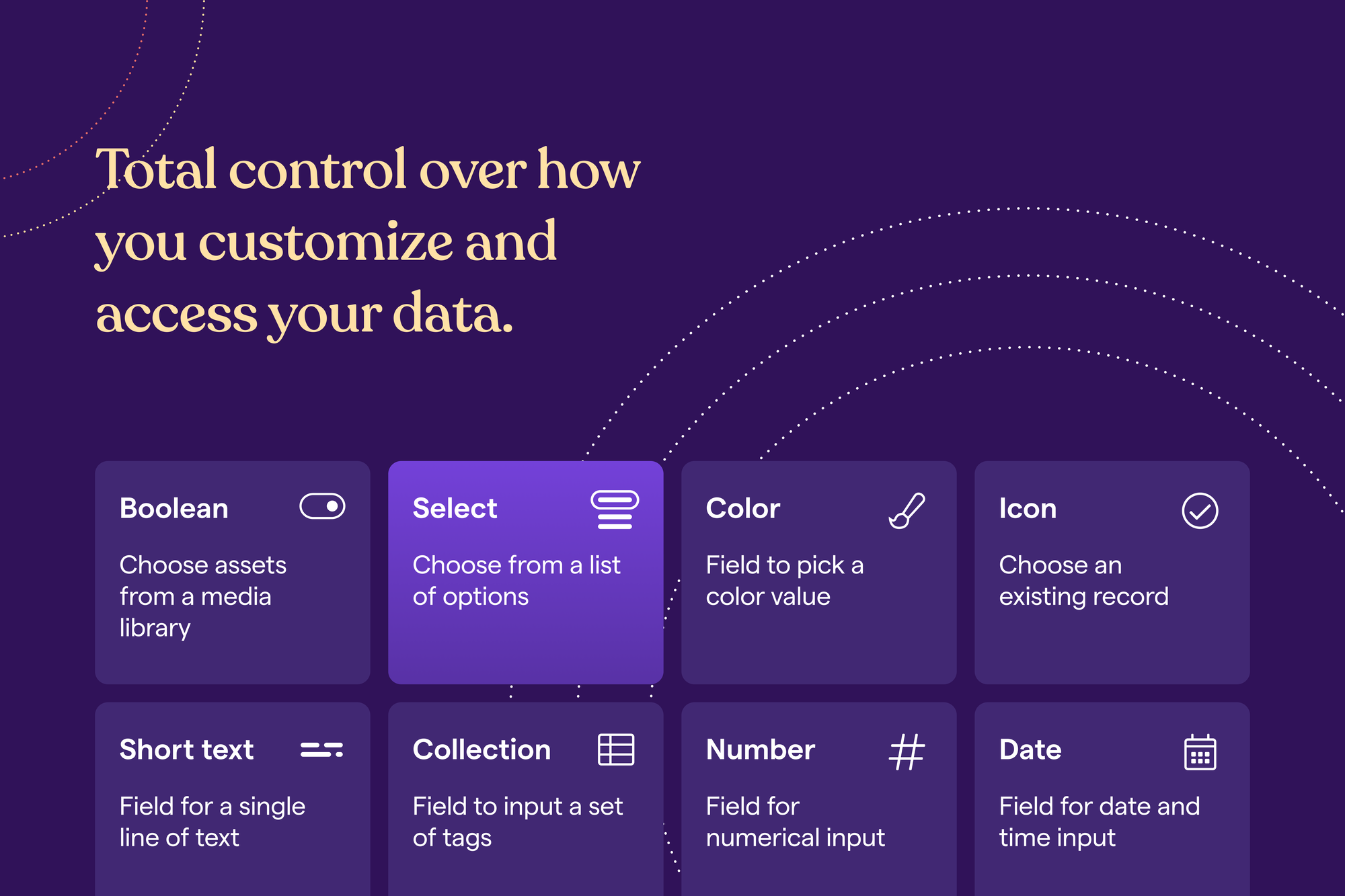 Data customization