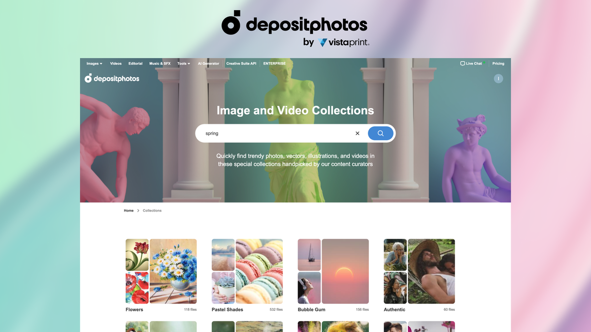 Trending collections, right at your fingertips