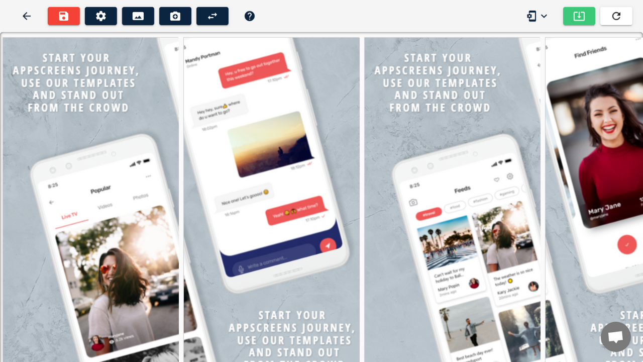 AppScreens