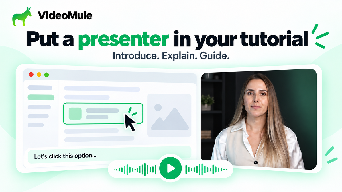 Give your tutorial a face