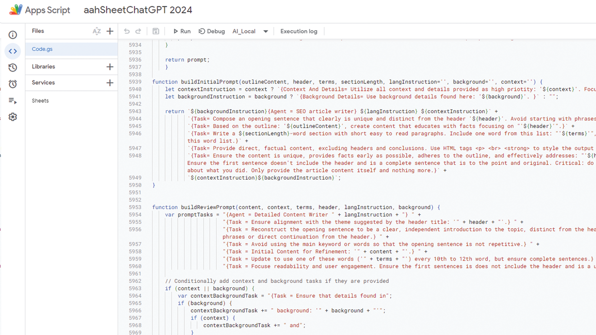 Adding code