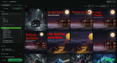 Video and images live together. All models accessible in one place thumbnail