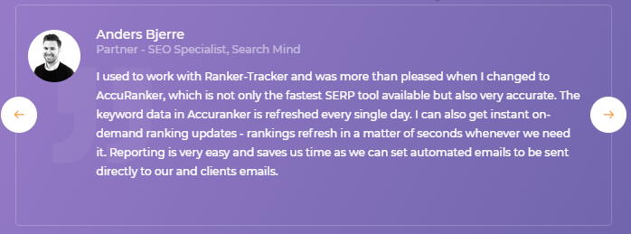 Lifetime Access to AccuRanker