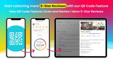 Generate more 5-star reviews with the easy-to-use QR Code Widget. thumbnail