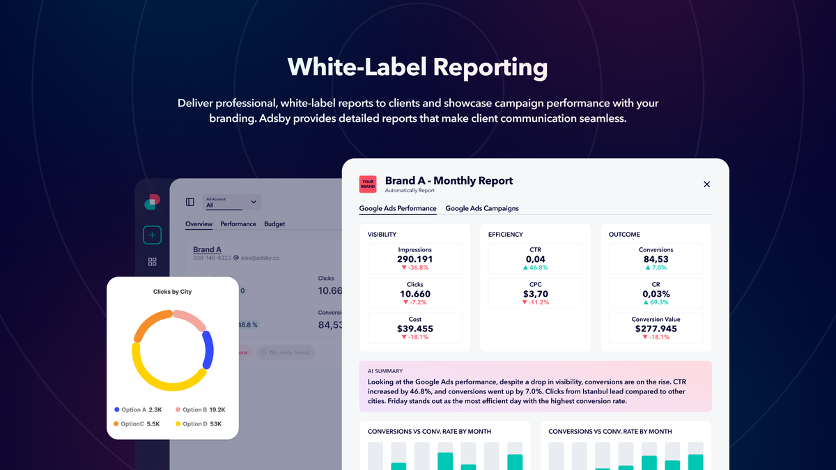 Work smarter with professional reports