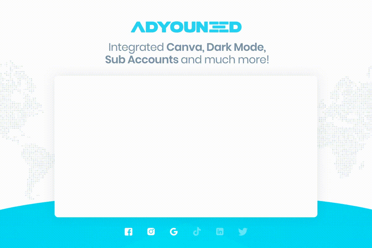 Canva editor and dark mode