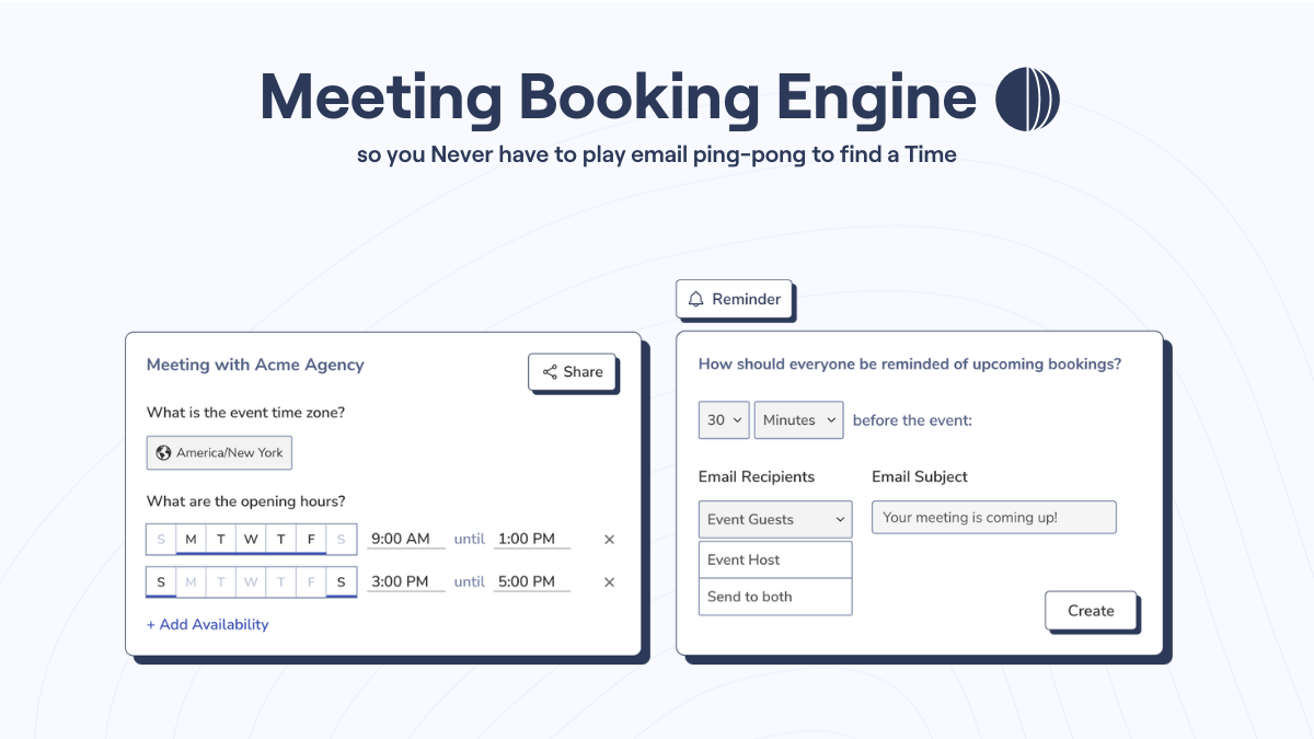 Booking engine