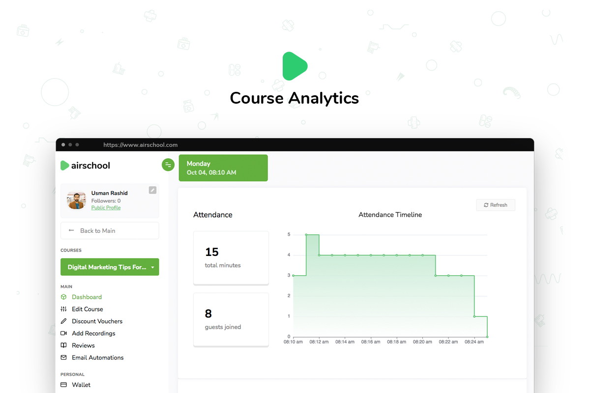 Course analytics