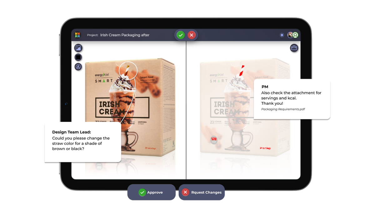 Compare versions and spot differences