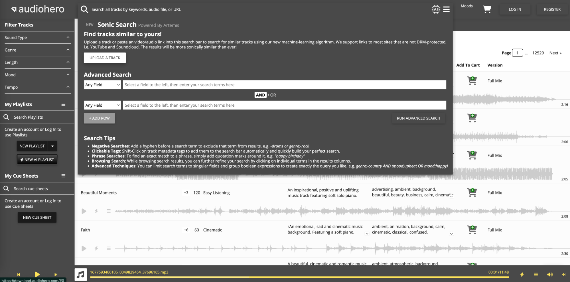 AI similarity search