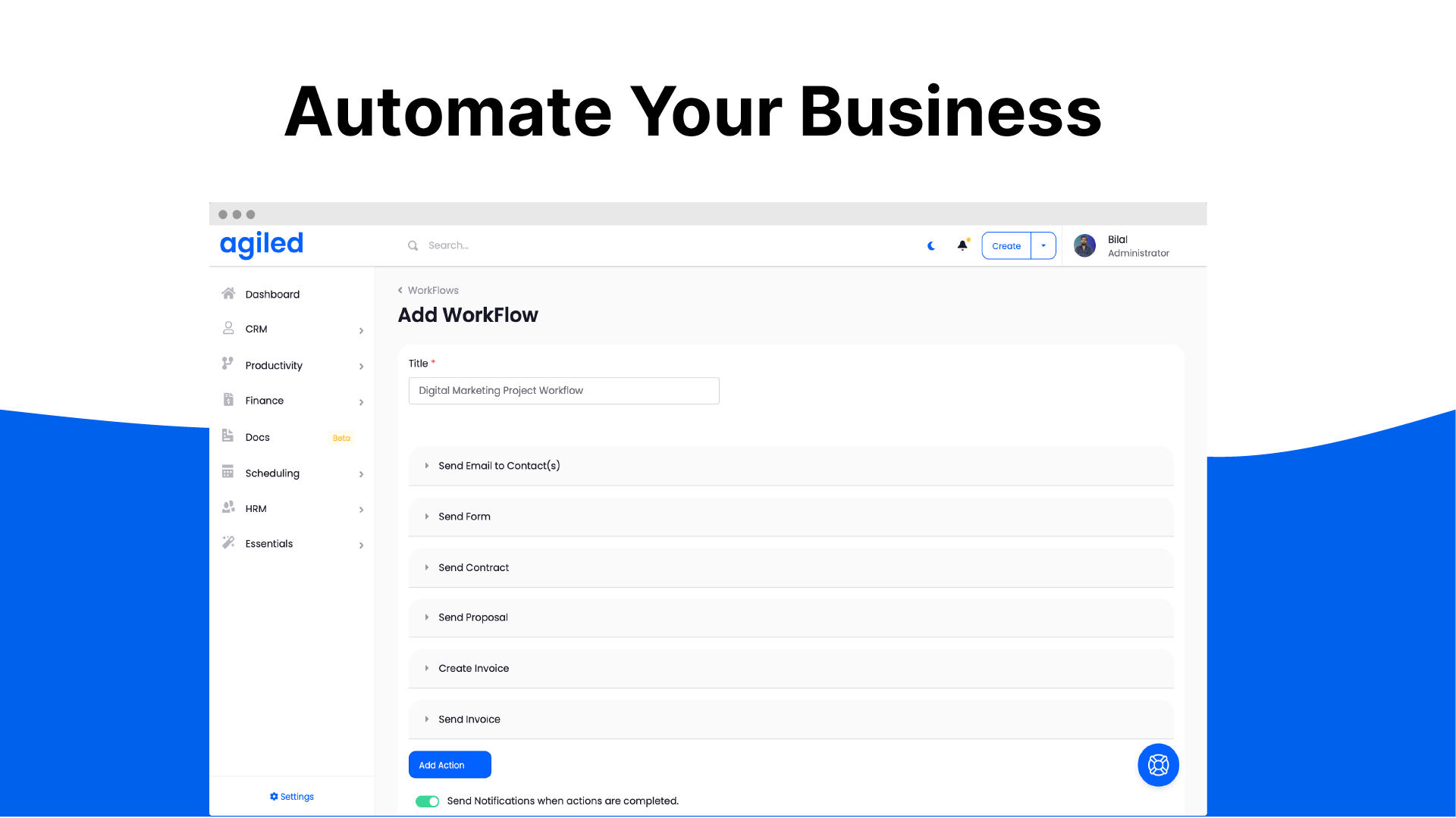 Workflow automations