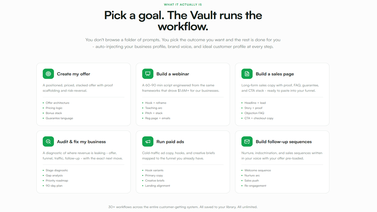 Tools summary