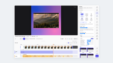 Square video canvas controls in FramioCam thumbnail