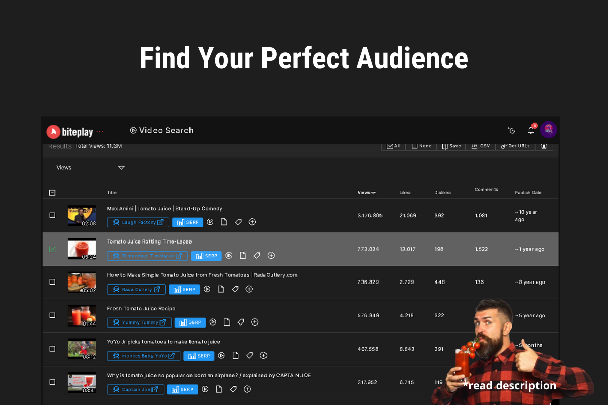 Audience finder