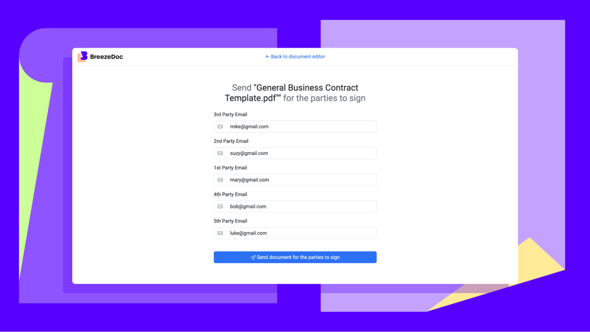 Share your documents