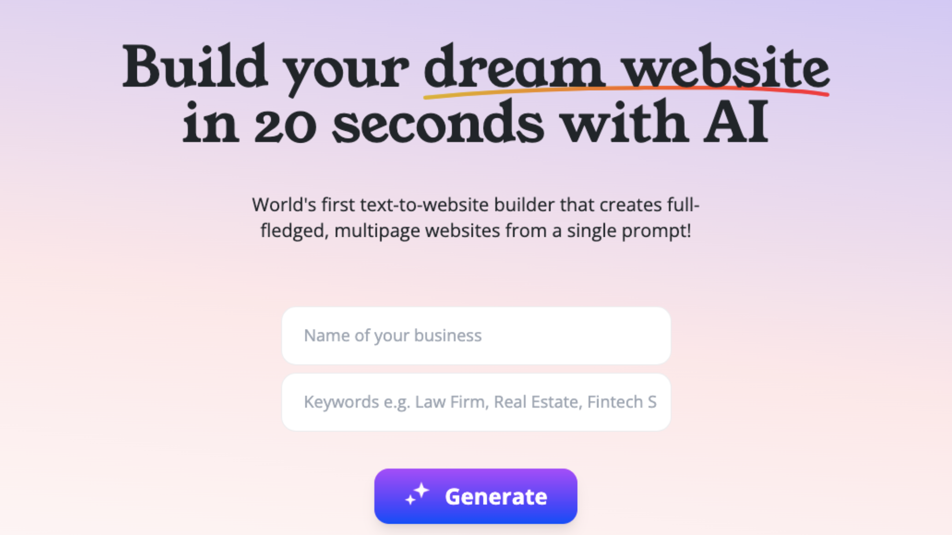 Build websites