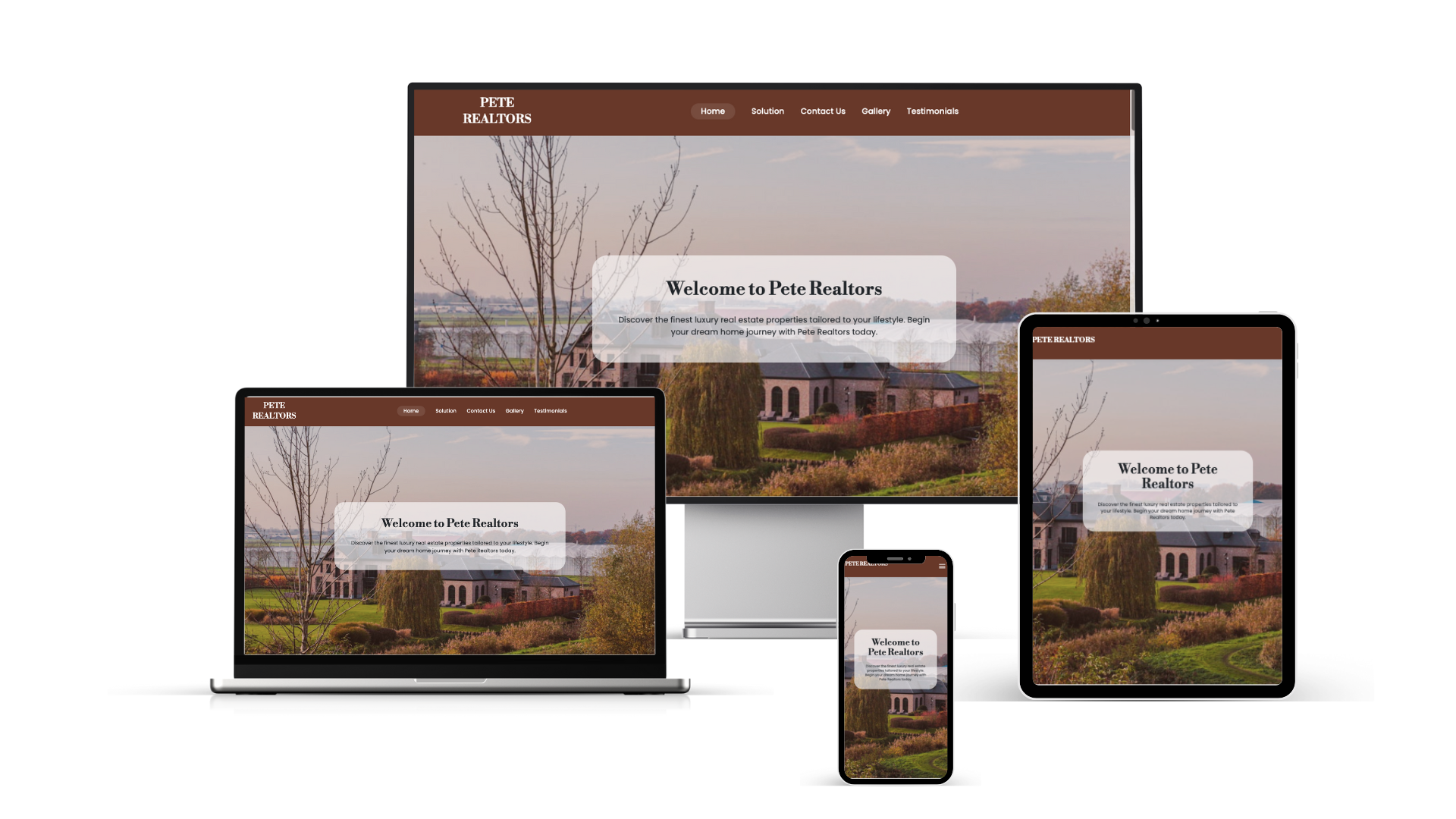 Responsive website