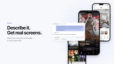 FluxNative chat prompt adding a New drops row, next to the finished sneaker app and two other app templates. thumbnail