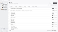 Searchable sound effects library thumbnail