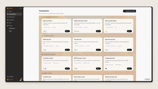Soku automations library with scheduled daily and weekly briefs, and alerts that fire on ROAS drops, CPA spikes and spend anomalies across Google and Meta thumbnail