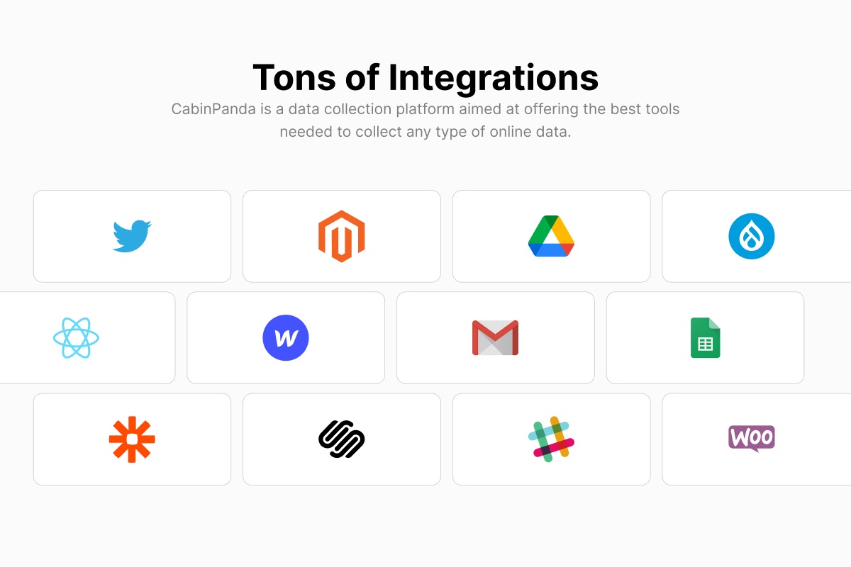 Integration panels