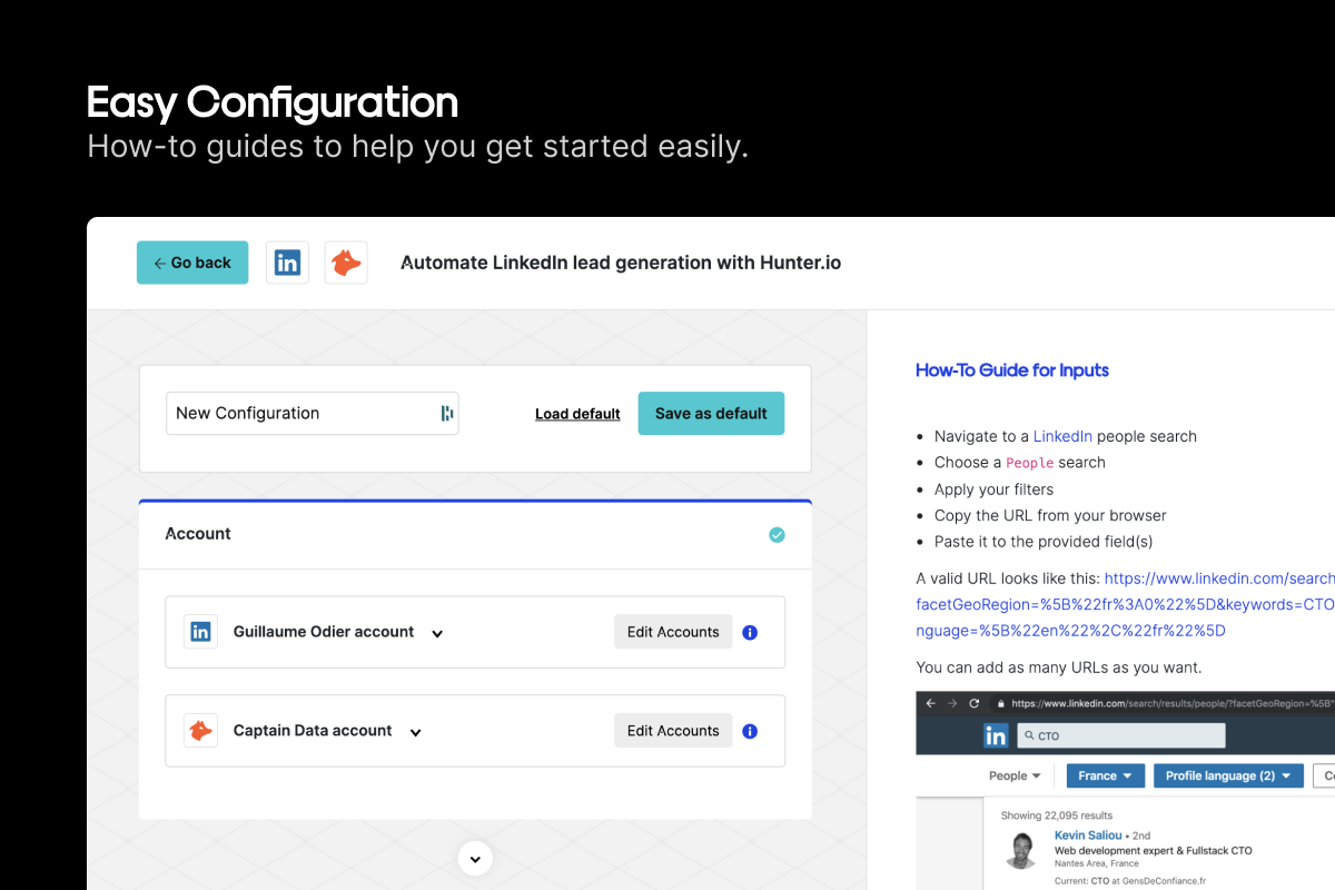 Getting started with Captain Data