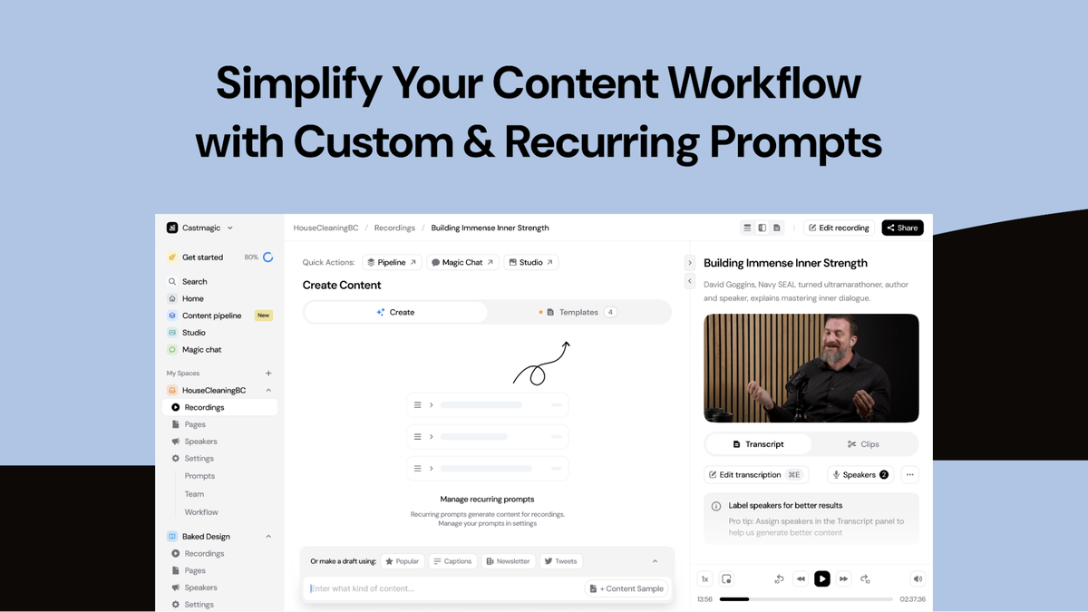 Do more with custom prompts