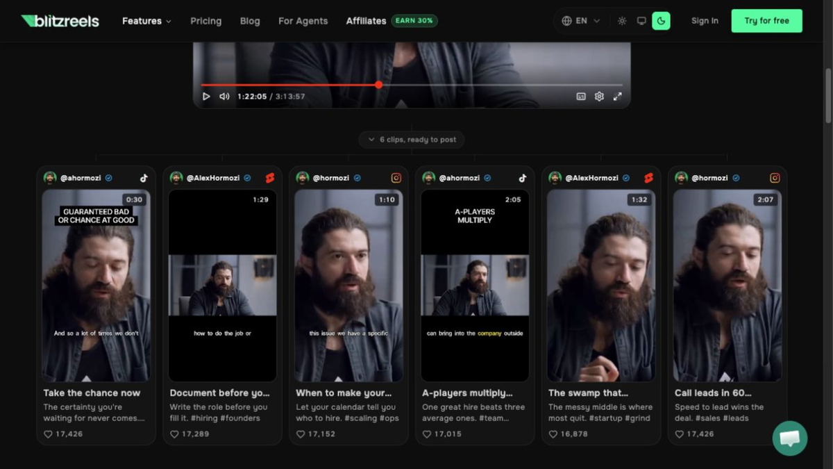 Finish with branded captions and AI visuals