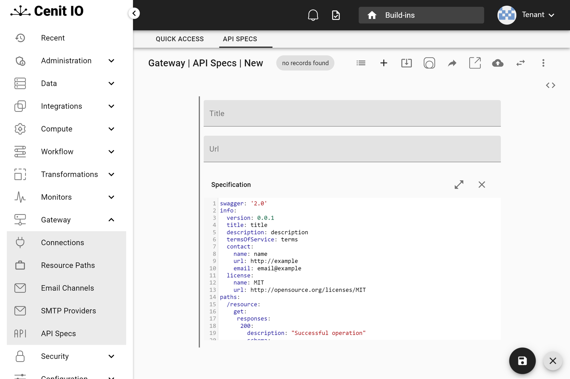 API Access