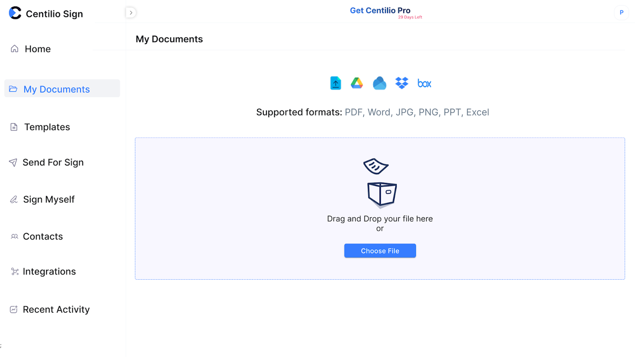 One-click e-signatures, zero headaches