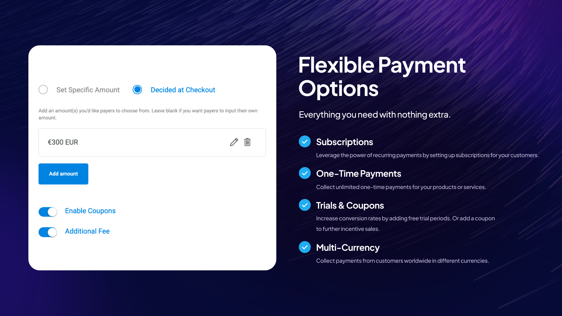 Payment Options