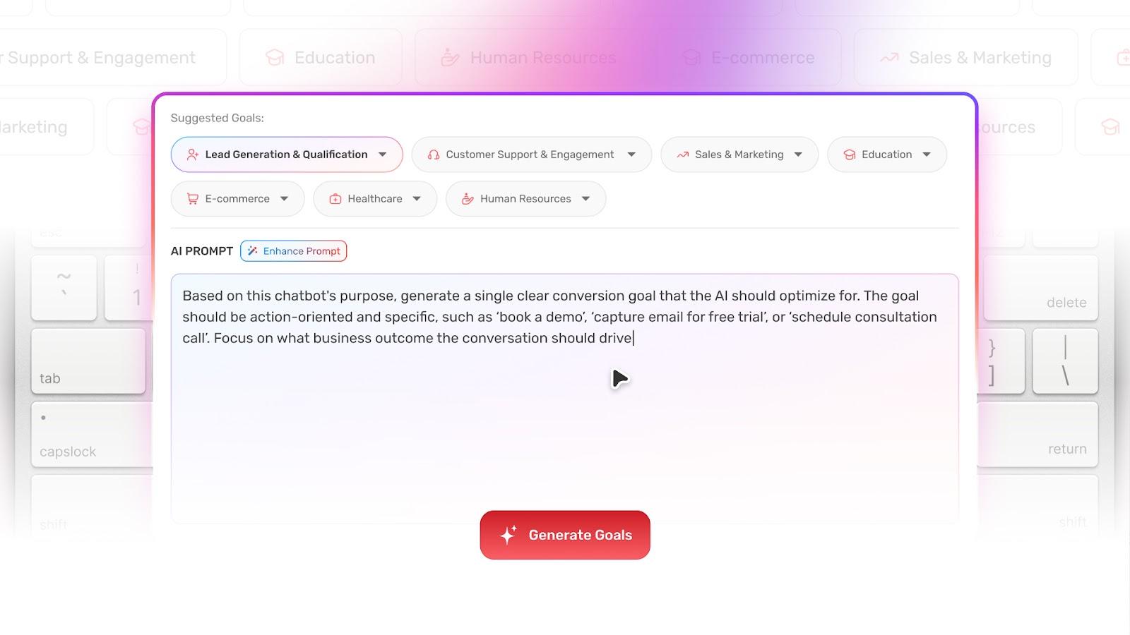Goal-oriented chatbots