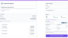 Support and contact information thumbnail