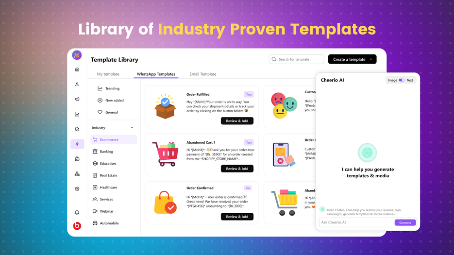 Cheerio AI - Automate conversational commerce | AppSumo